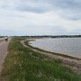 <Div Align=Left> Quelle belle piste cyclable tout le long du parc national de l'Île du Prince-Édouard. Malgré le temps frais, je me suis rendue jusqu'au phare et port de pêche de Covenhead.